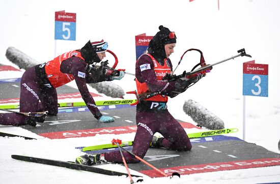 Russia Biathlon Commonwealth Cup Single Mixed Relay