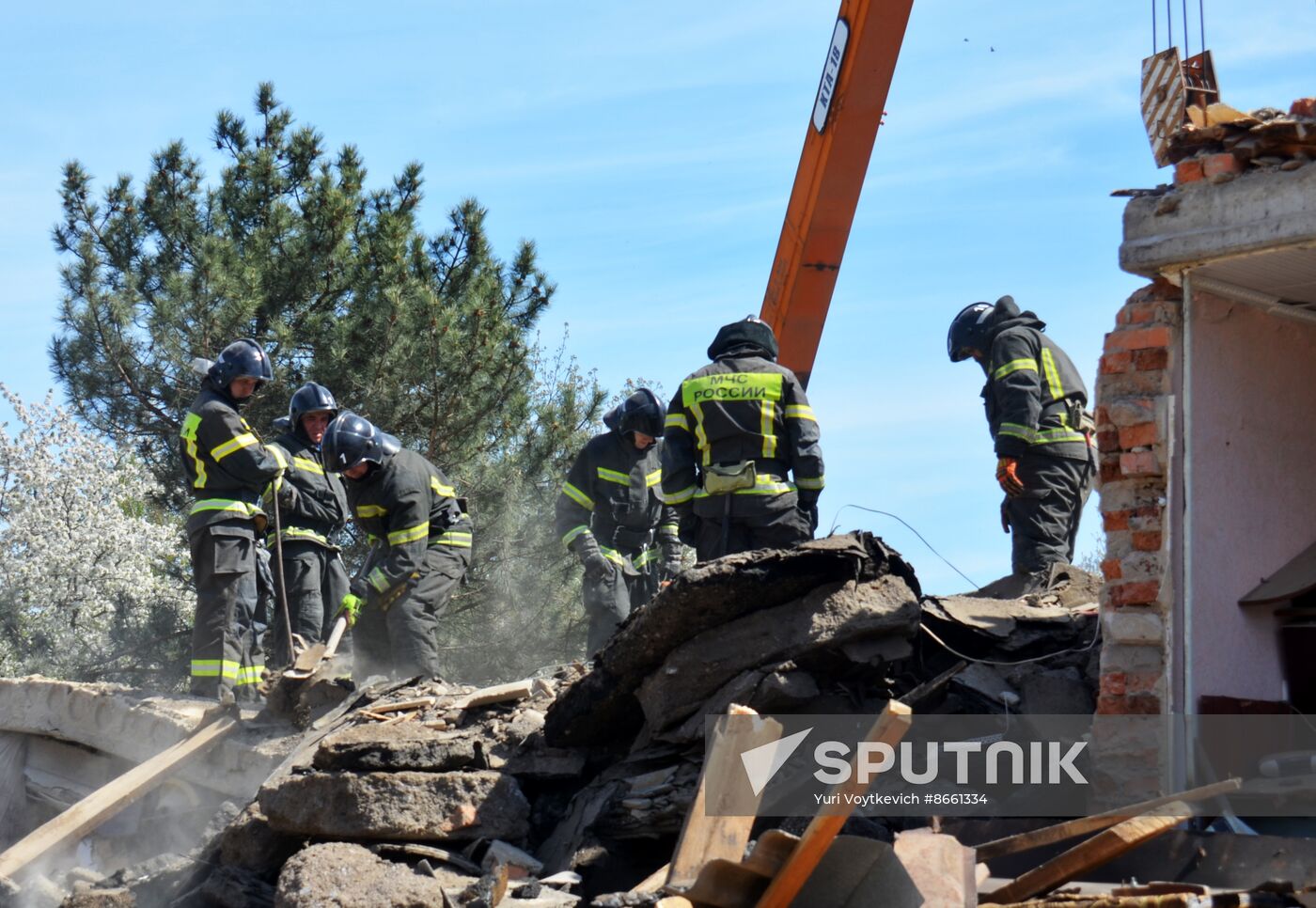 Russia Ukraine Military Operation Tokmak Shelling