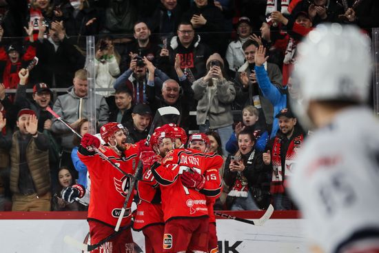 Russia Ice Hockey Kontinental League Avtomobilist - Metallurg
