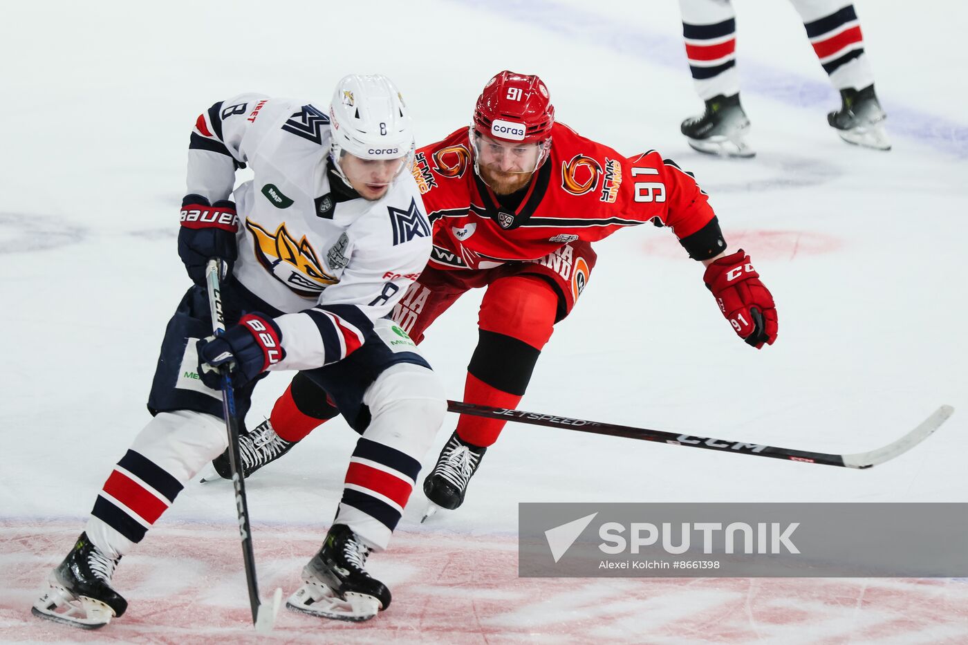 Russia Ice Hockey Kontinental League Avtomobilist - Metallurg