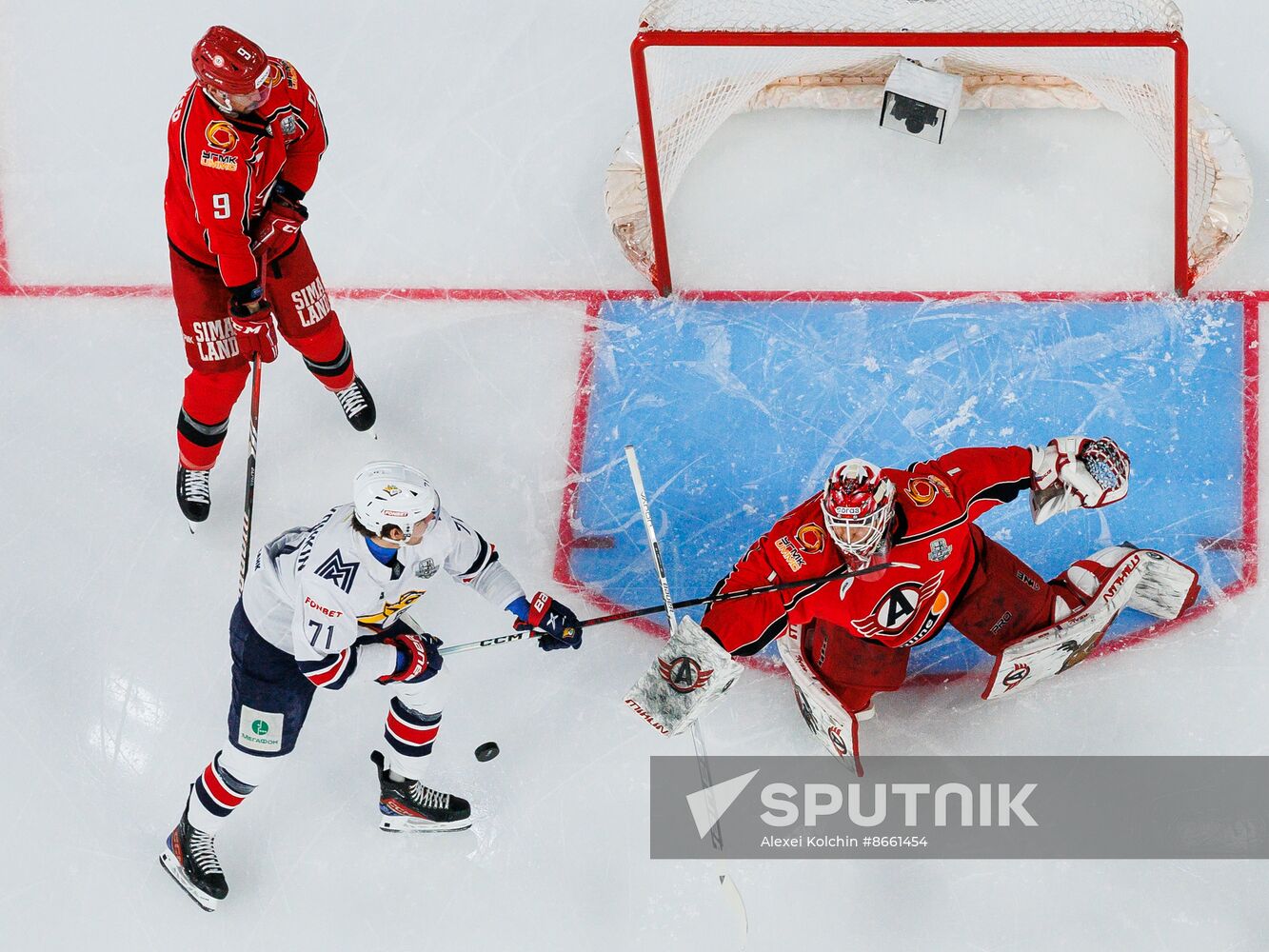 Russia Ice Hockey Kontinental League Avtomobilist - Metallurg