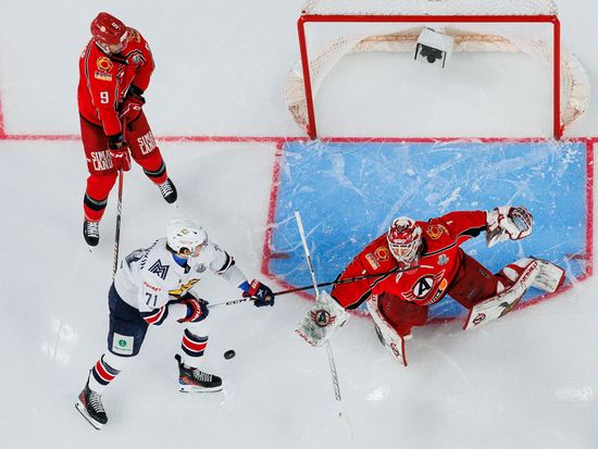 Russia Ice Hockey Kontinental League Avtomobilist - Metallurg