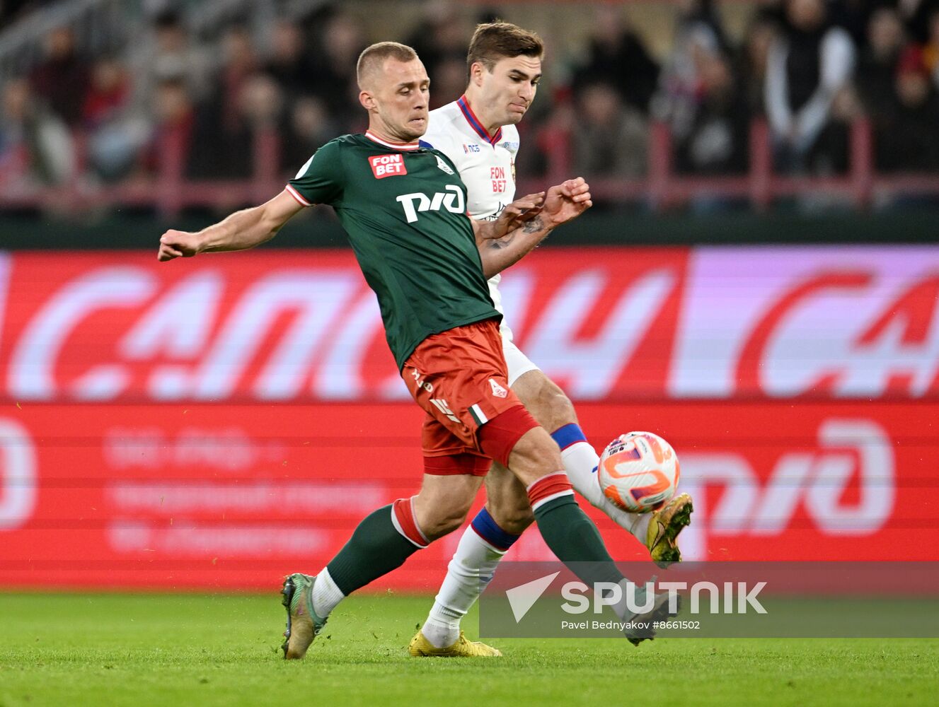 Russia Soccer Premier-League Lokomotiv - CSKA