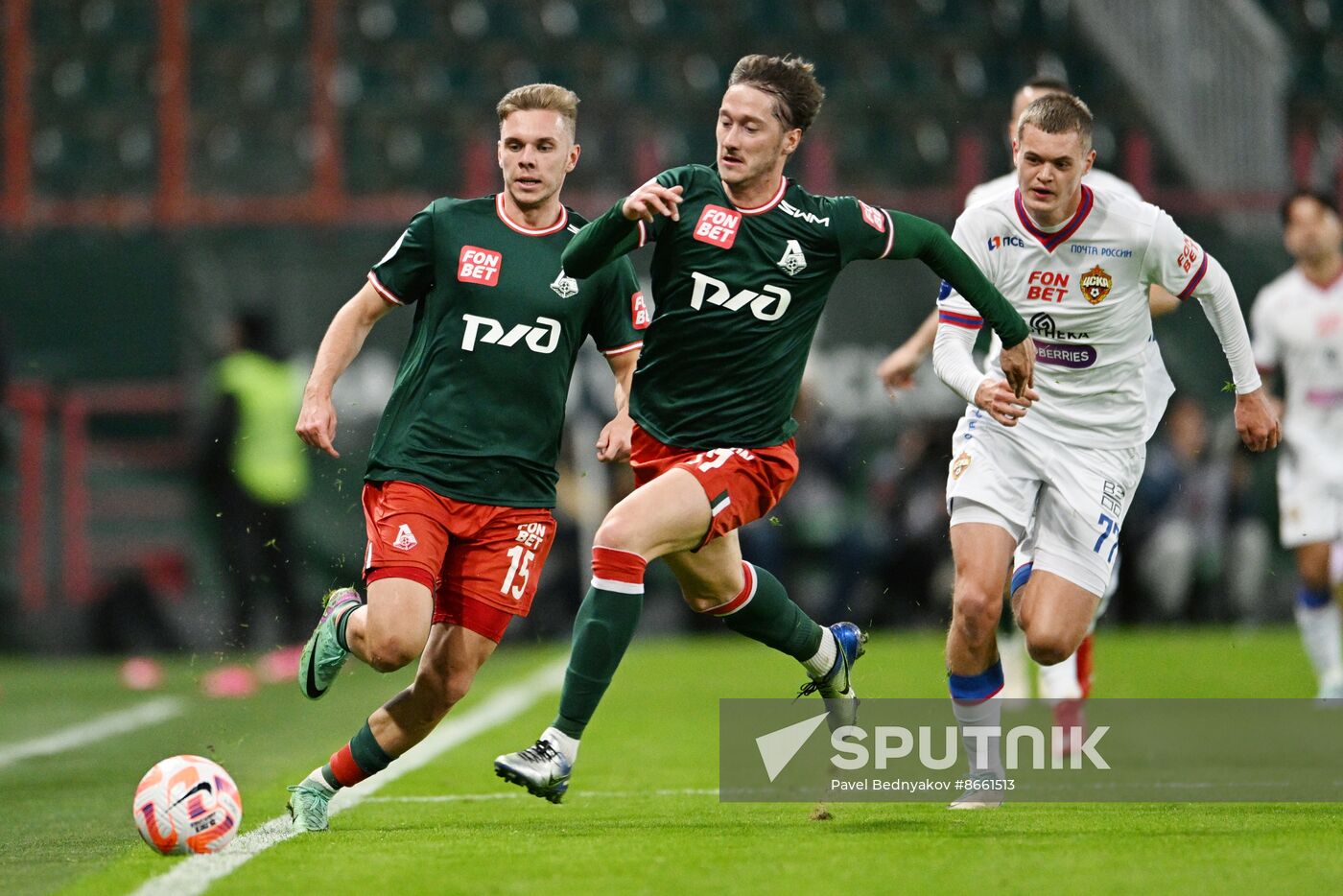 Russia Soccer Premier-League Lokomotiv - CSKA