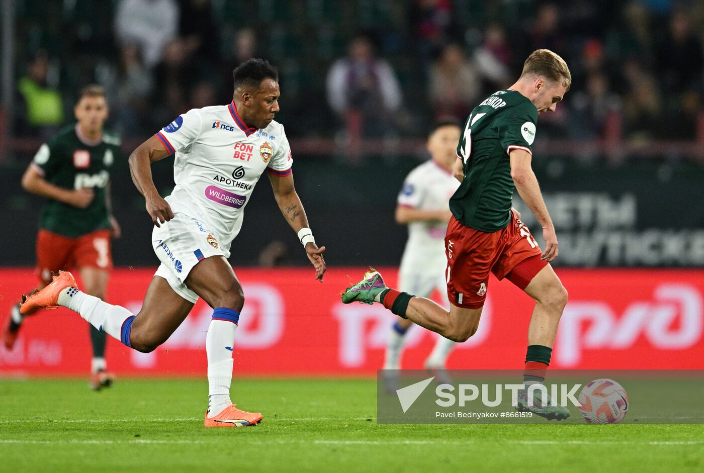 Russia Soccer Premier-League Lokomotiv - CSKA