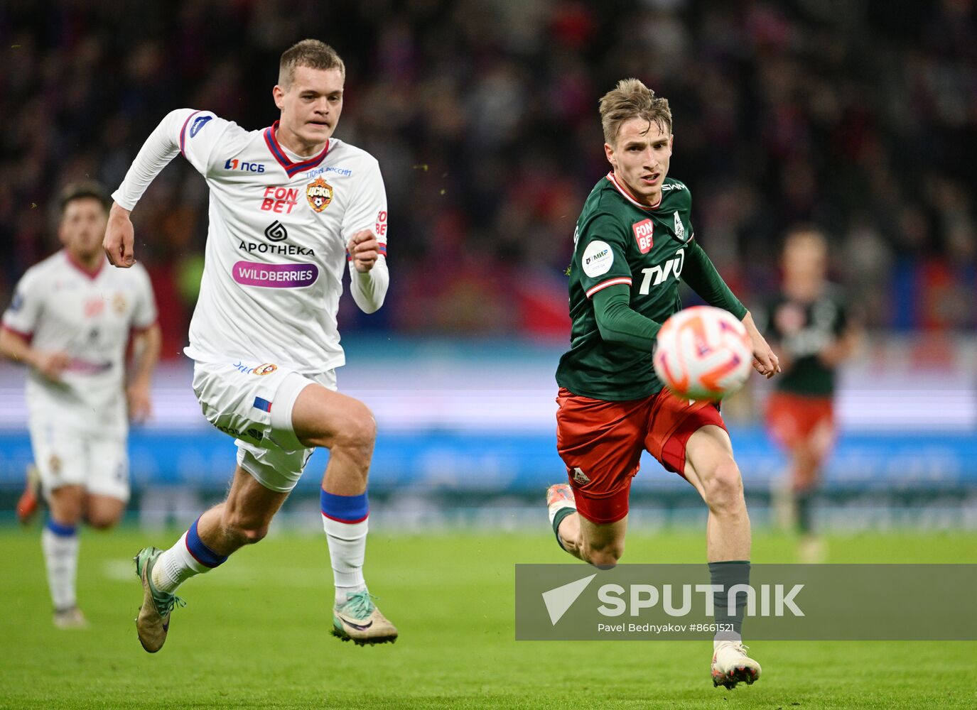 Russia Soccer Premier-League Lokomotiv - CSKA