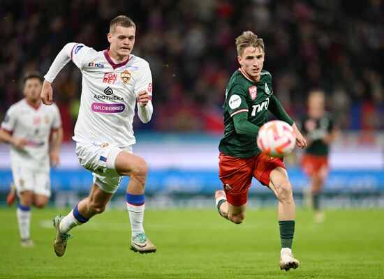 Russia Soccer Premier-League Lokomotiv - CSKA