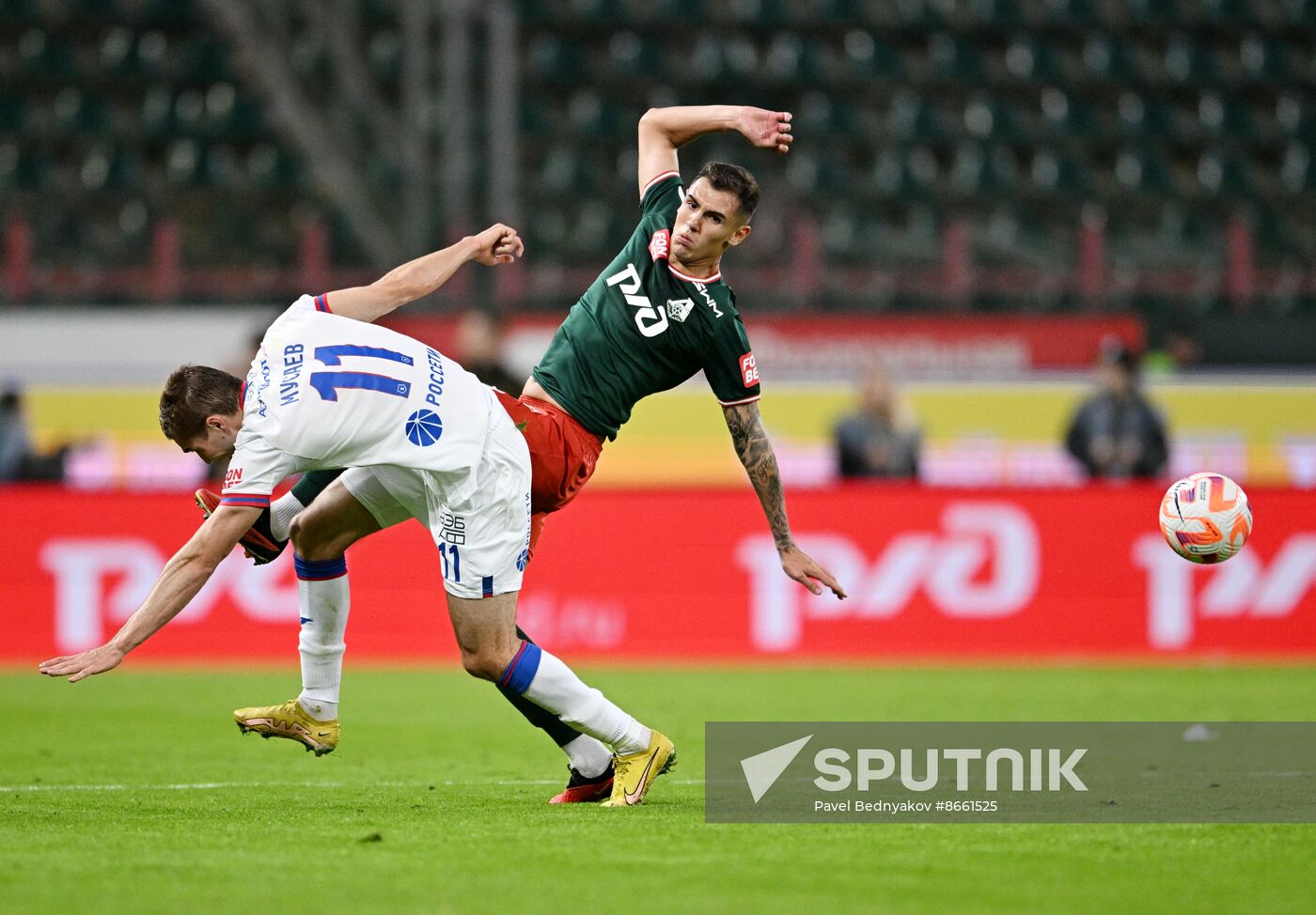 Russia Soccer Premier-League Lokomotiv - CSKA