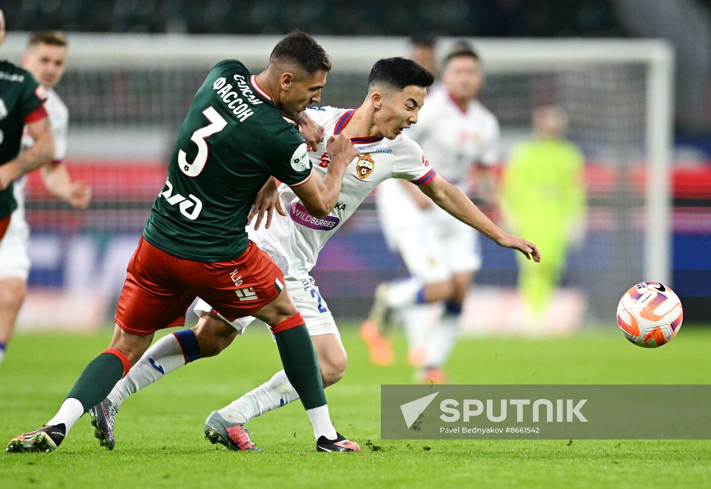 Russia Soccer Premier-League Lokomotiv - CSKA