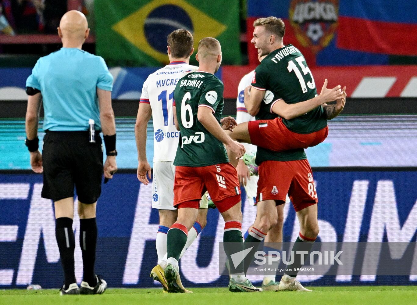 Russia Soccer Premier-League Lokomotiv - CSKA