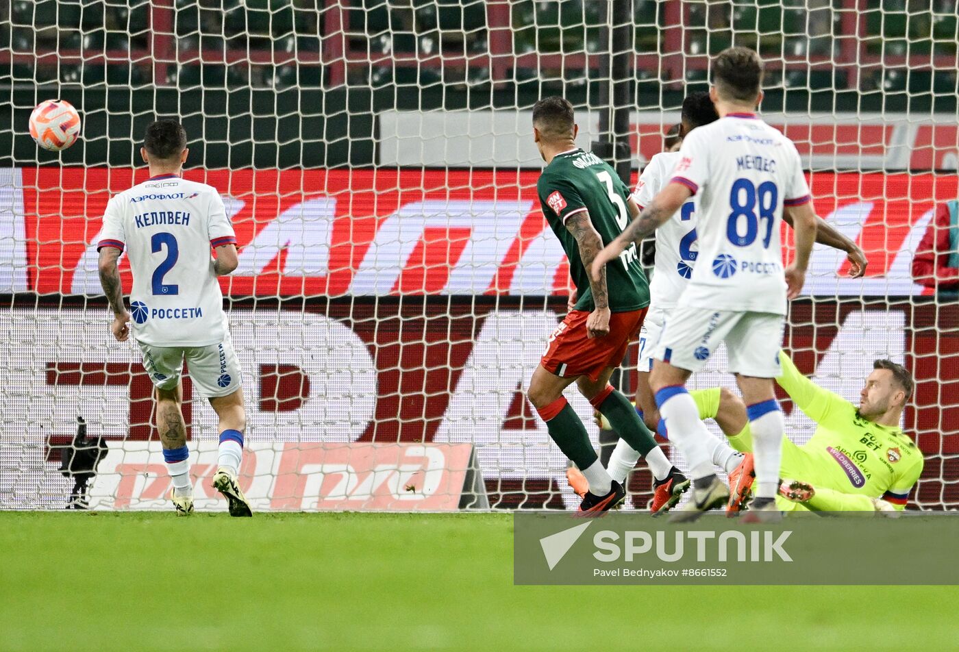 Russia Soccer Premier-League Lokomotiv - CSKA