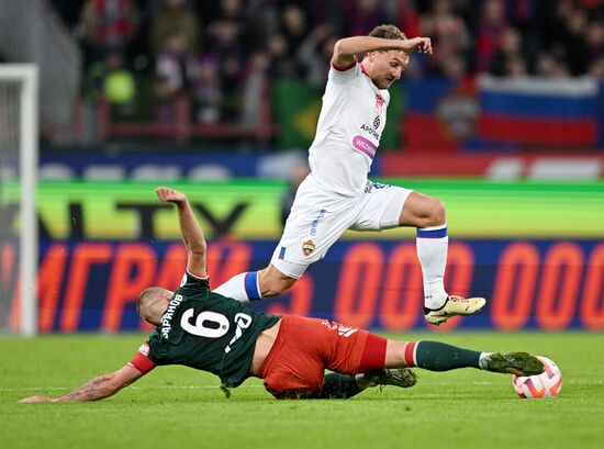 Russia Soccer Premier-League Lokomotiv - CSKA