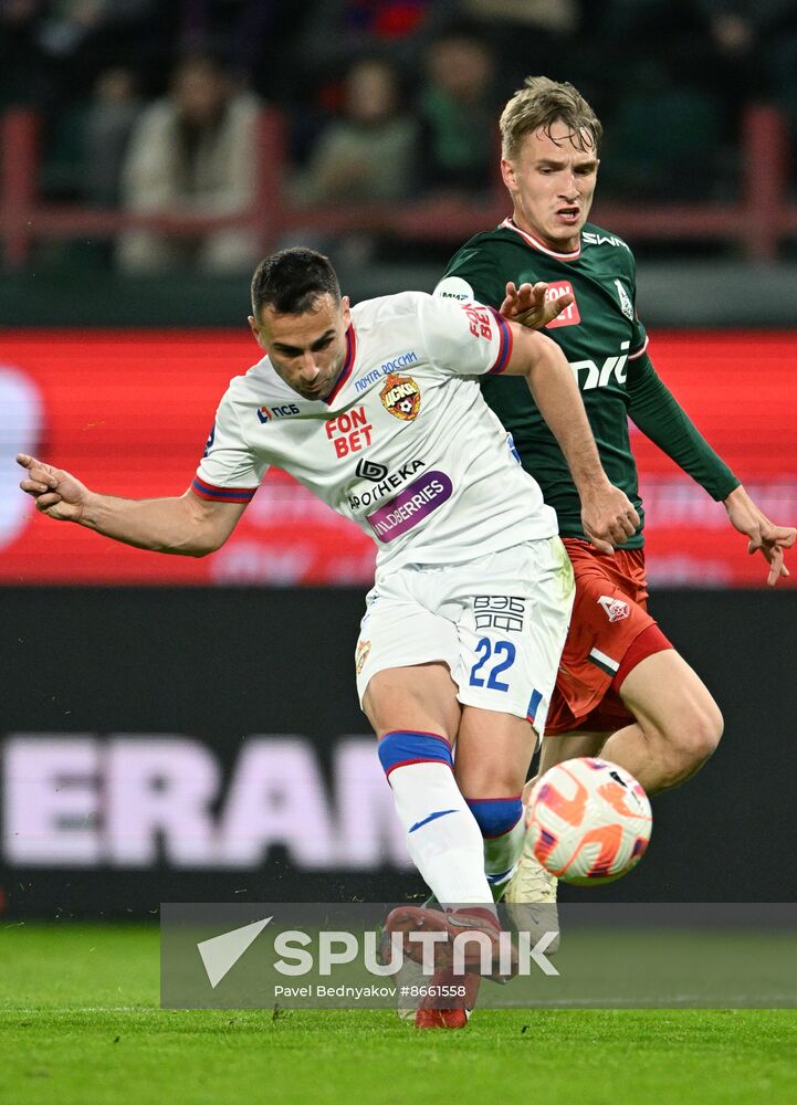 Russia Soccer Premier-League Lokomotiv - CSKA