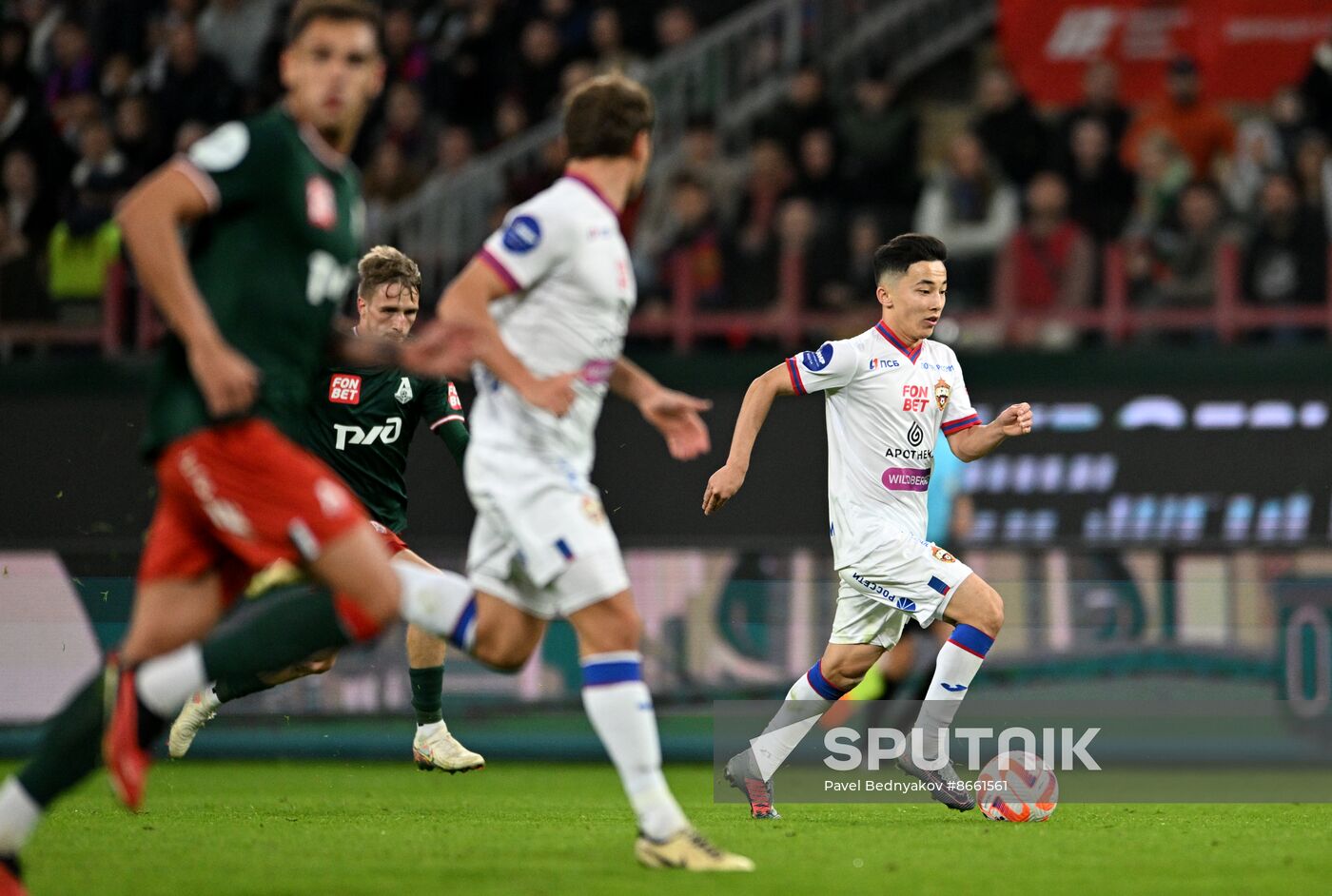 Russia Soccer Premier-League Lokomotiv - CSKA