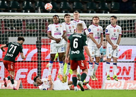 Russia Soccer Premier-League Lokomotiv - CSKA