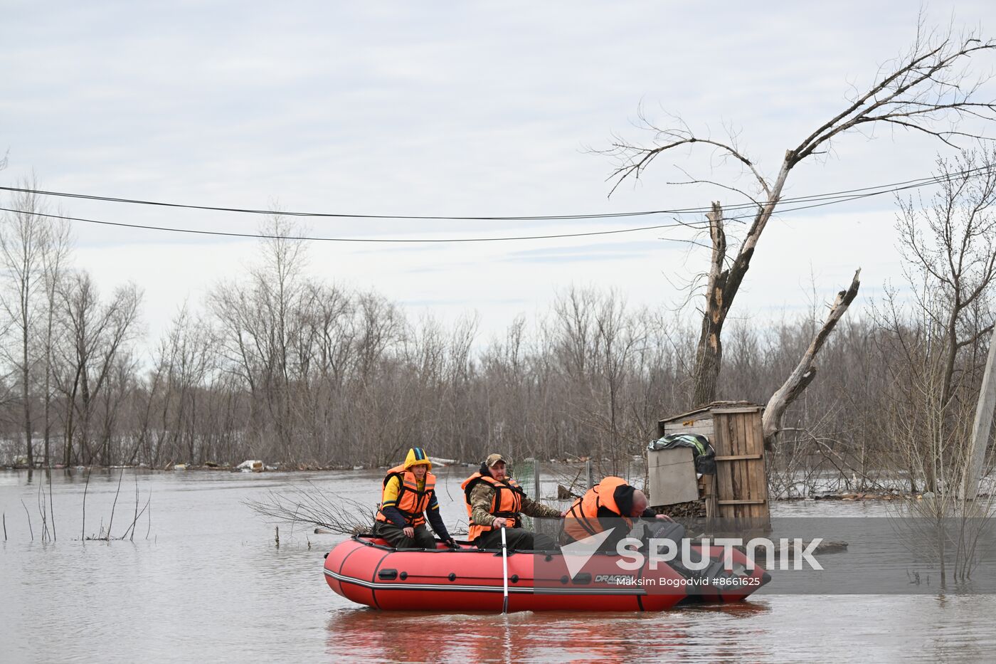 Russia Orenburg Floods