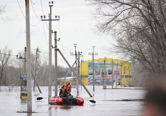 Russia Orenburg Floods