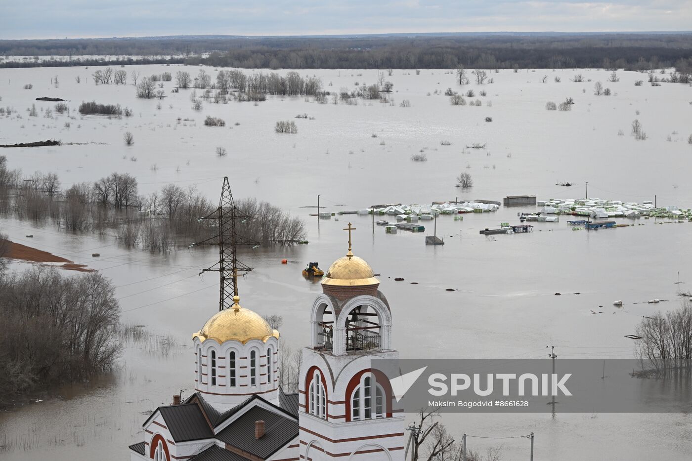 Russia Orenburg Floods