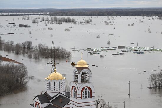 Russia Orenburg Floods