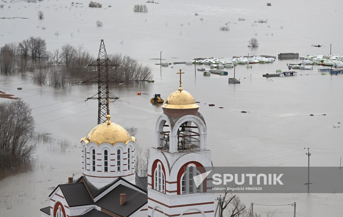 Russia Orenburg Floods