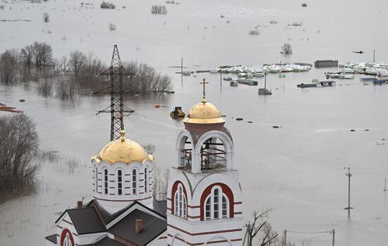 Russia Orenburg Floods