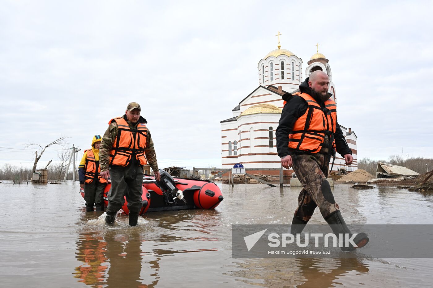 Russia Orenburg Floods