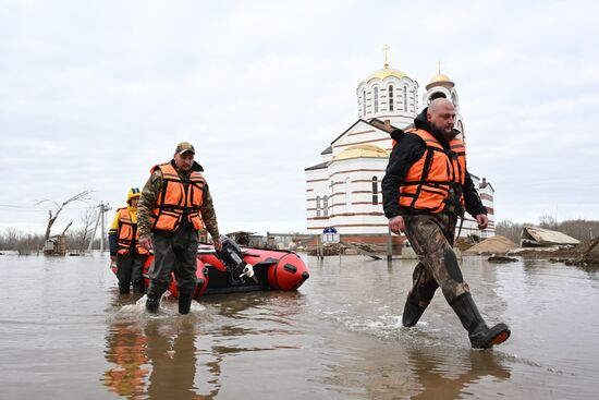 Russia Orenburg Floods