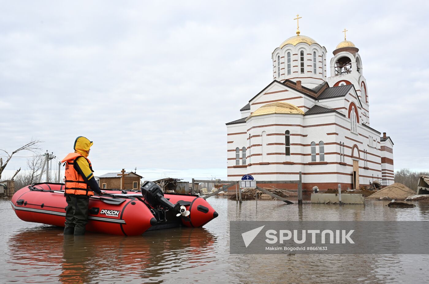 Russia Orenburg Floods