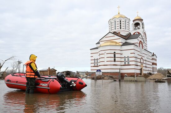 Russia Orenburg Floods