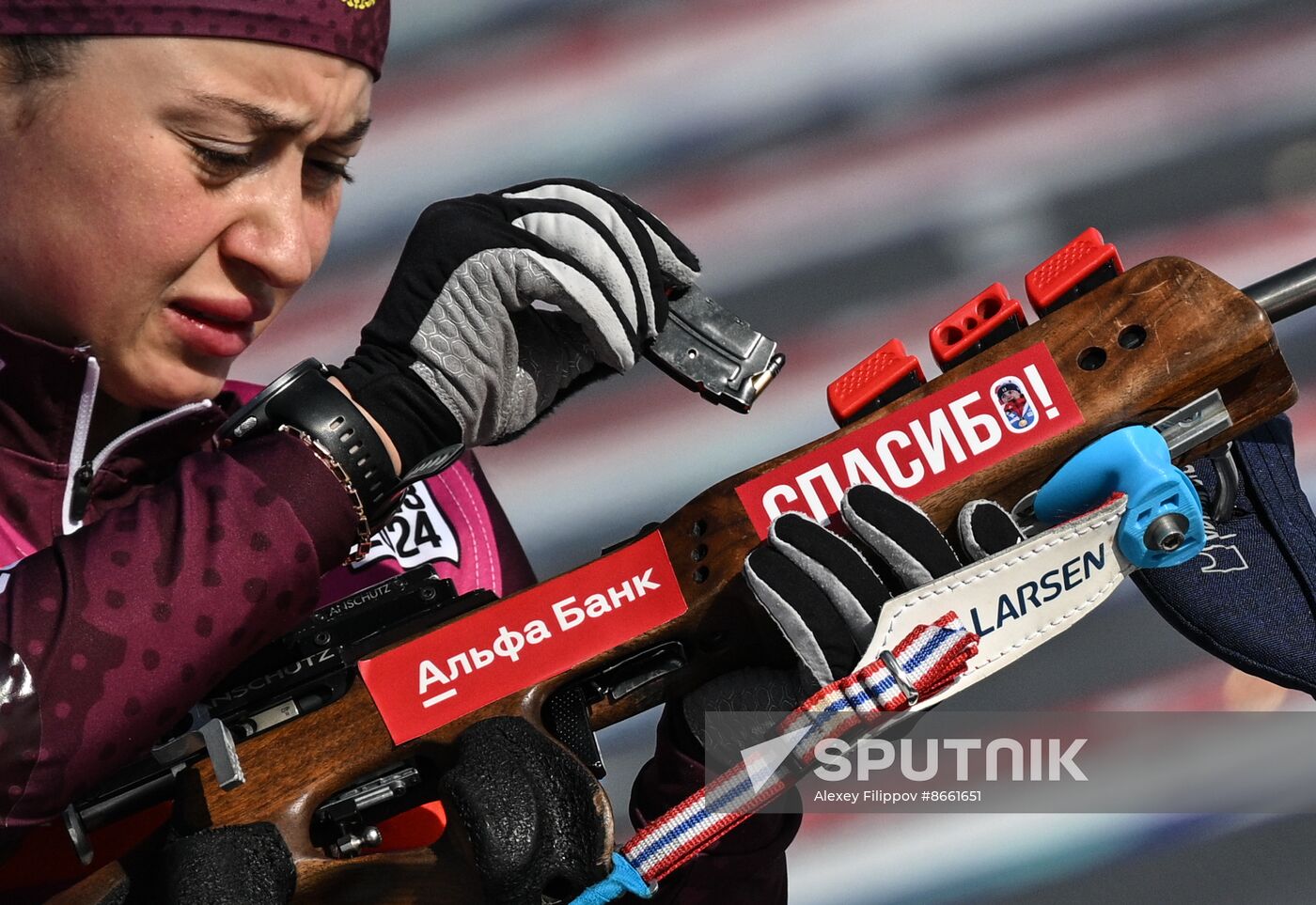 Russia Biathlon Commonwealth Cup Women Mass Start