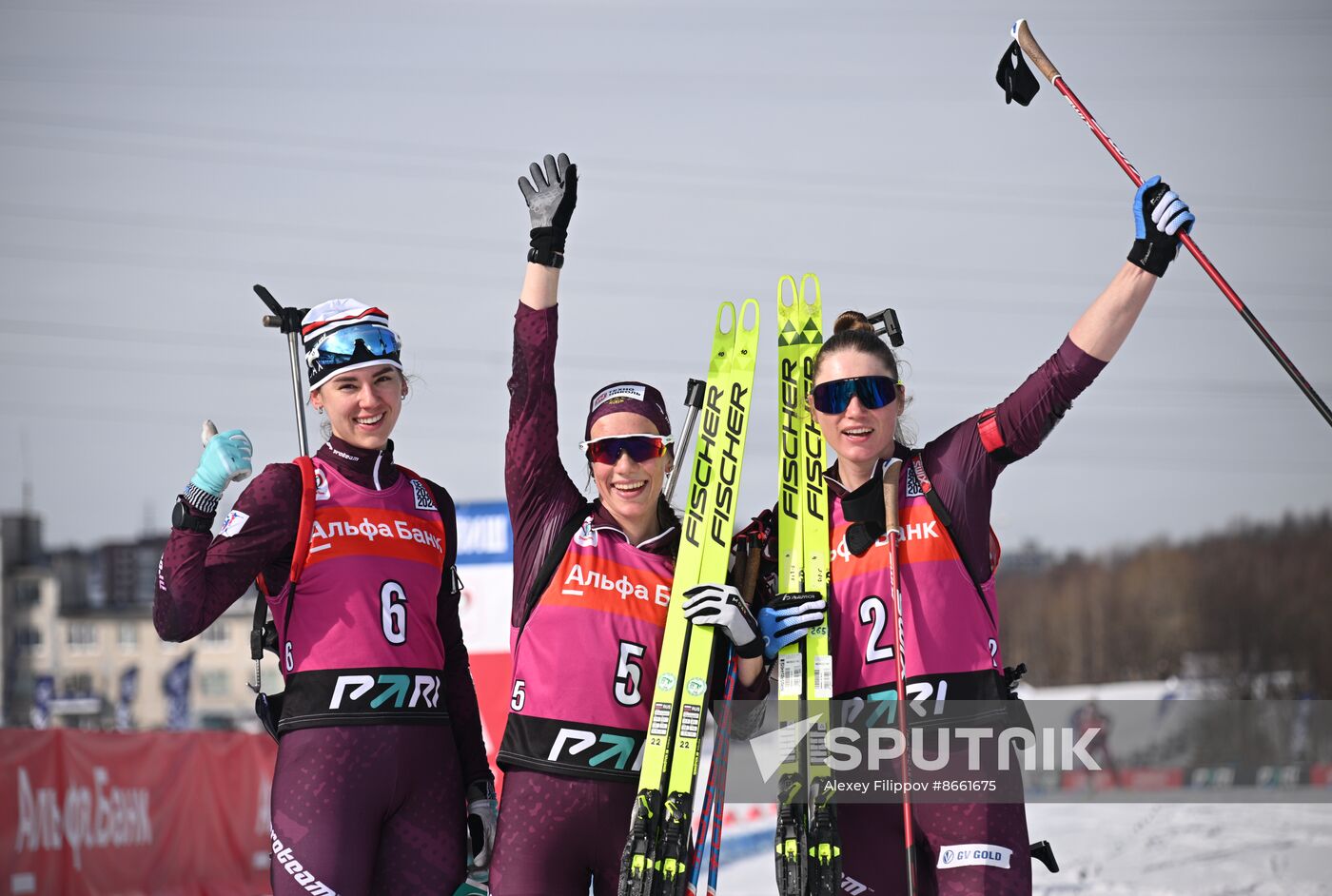 Russia Biathlon Commonwealth Cup Women Mass Start