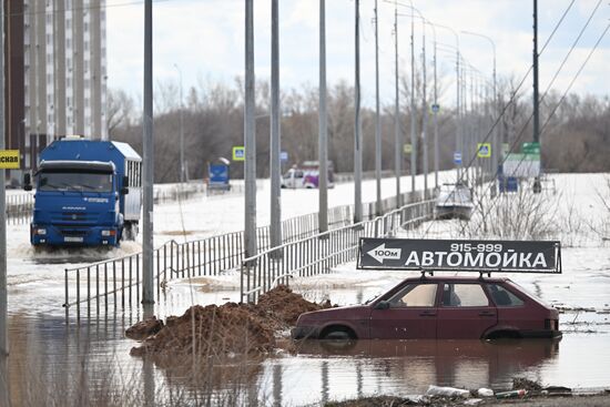 Russia Orenburg Floods