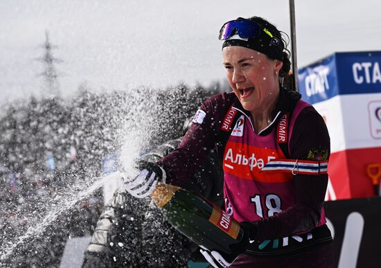 Russia Biathlon Commonwealth Cup Women Mass Start