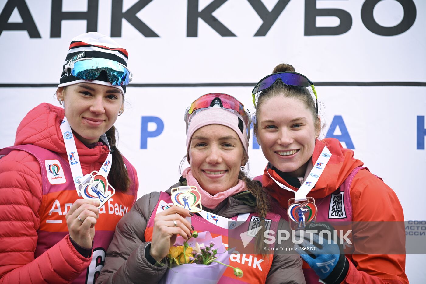 Russia Biathlon Commonwealth Cup Women Mass Start