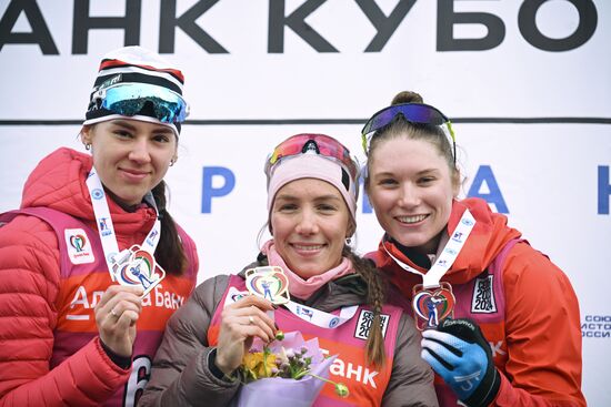 Russia Biathlon Commonwealth Cup Women Mass Start