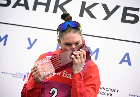 Russia Biathlon Commonwealth Cup Women Mass Start