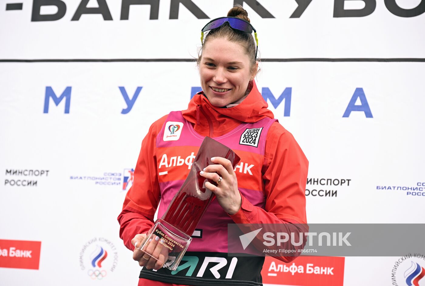 Russia Biathlon Commonwealth Cup Women Mass Start