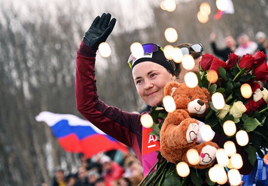 Russia Biathlon Commonwealth Cup Women Mass Start