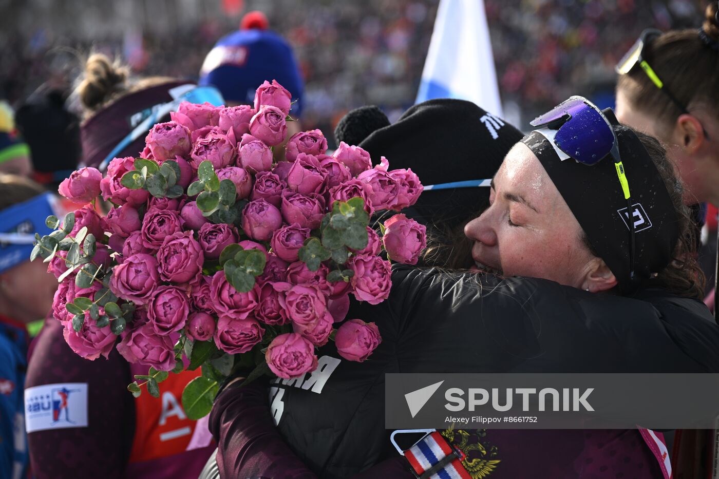 Russia Biathlon Commonwealth Cup Women Mass Start