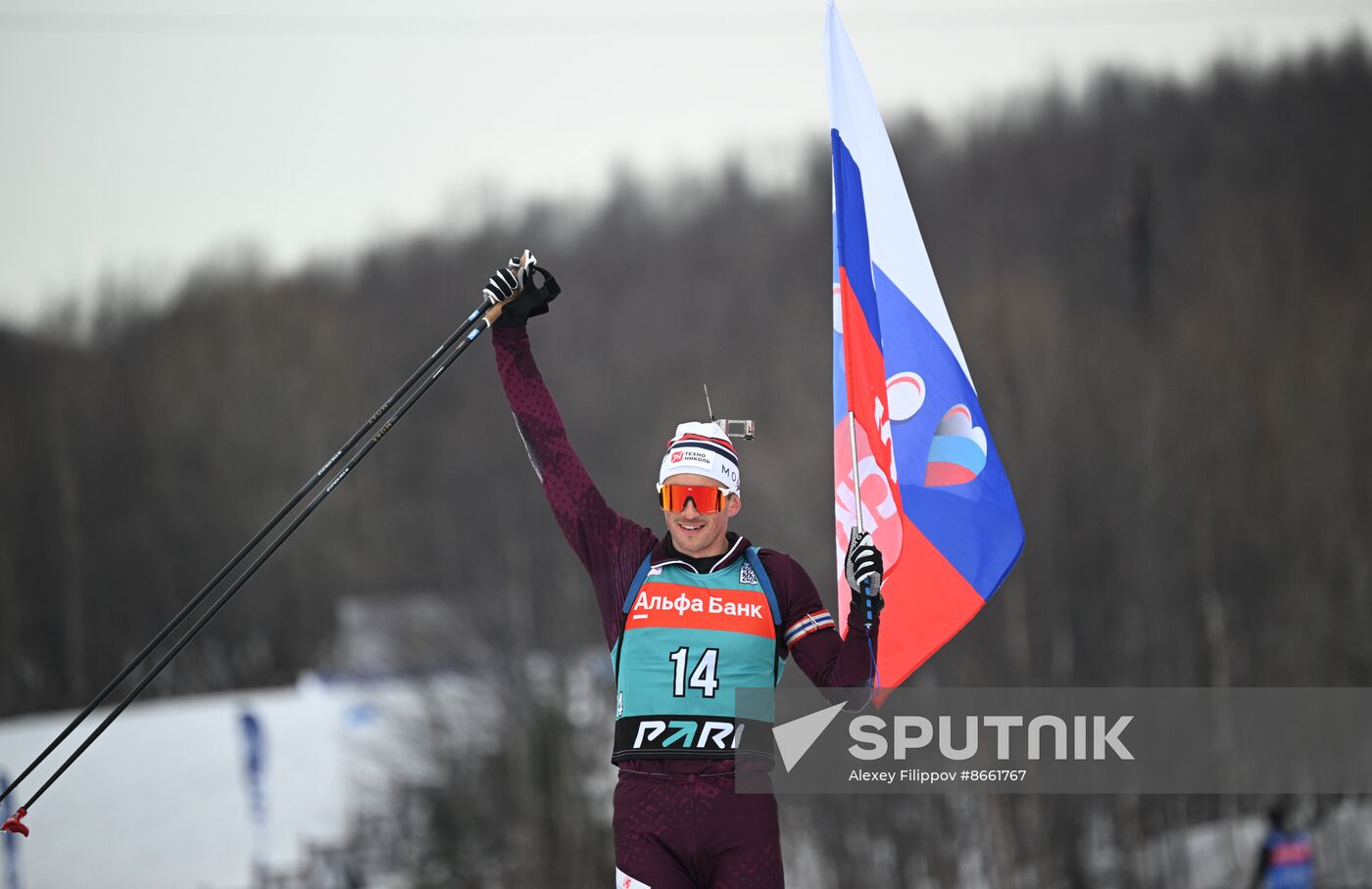 Russia Biathlon Commonwealth Cup Men Mass Start