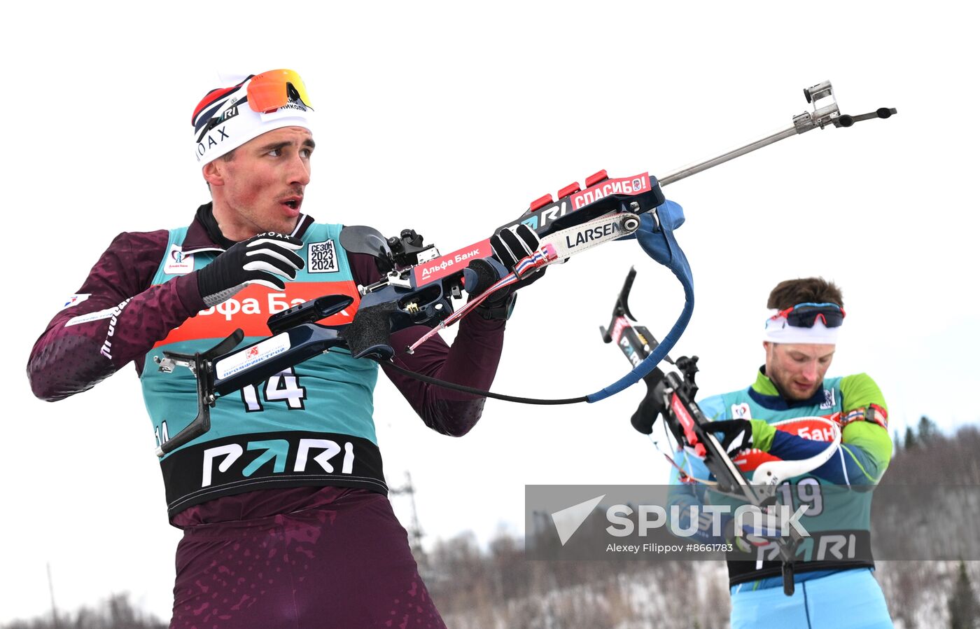 Russia Biathlon Commonwealth Cup Men Mass Start