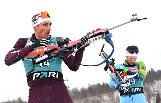 Russia Biathlon Commonwealth Cup Men Mass Start