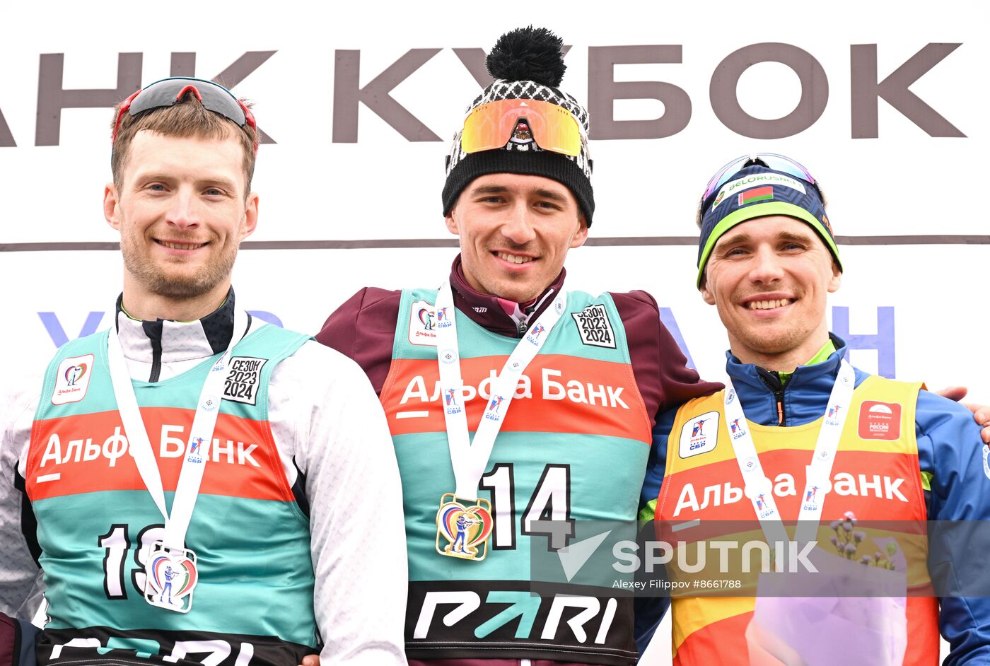 Russia Biathlon Commonwealth Cup Men Mass Start