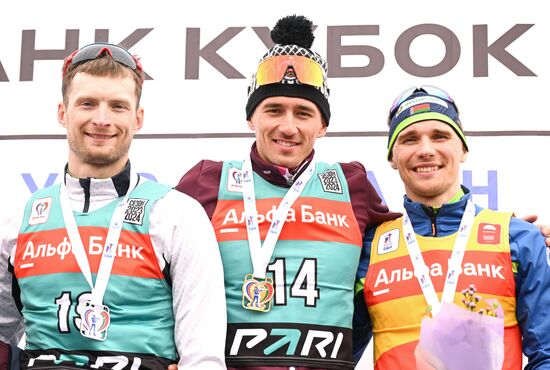 Russia Biathlon Commonwealth Cup Men Mass Start