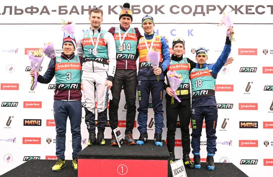 Russia Biathlon Commonwealth Cup Men Mass Start