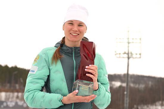 Russia Biathlon Commonwealth Cup Women Mass Start