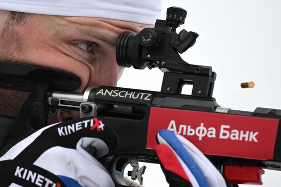 Russia Biathlon Commonwealth Cup Men Mass Start