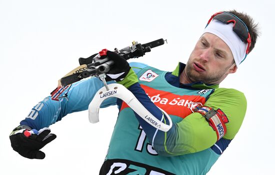 Russia Biathlon Commonwealth Cup Men Mass Start