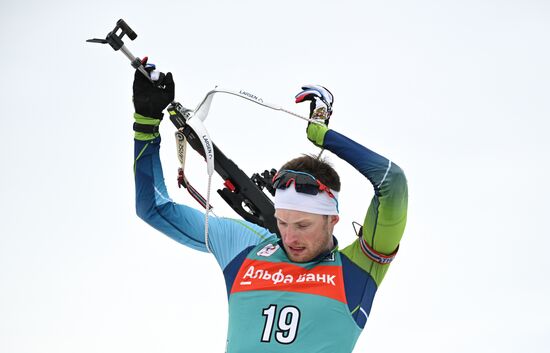 Russia Biathlon Commonwealth Cup Men Mass Start