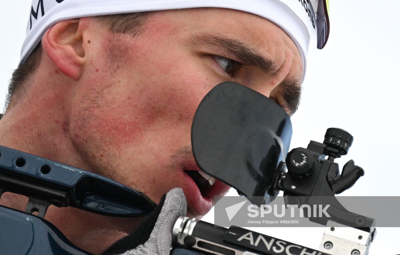 Russia Biathlon Commonwealth Cup Men Mass Start